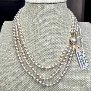 Vintage Multi Strand Pearl –Perlas Elegancia by Evelyne Alay Designs – Mallorca